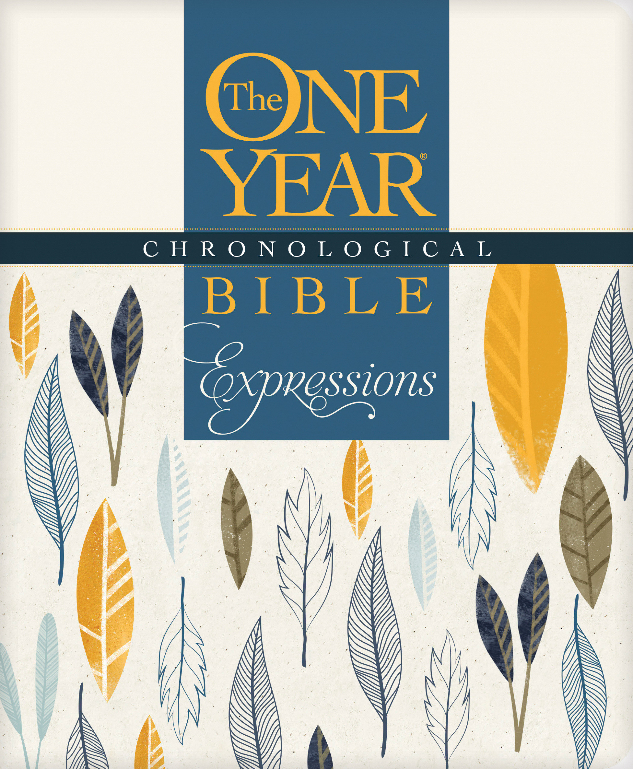 NLT The One Year Chronological Bible White Paperback Expressions Ed