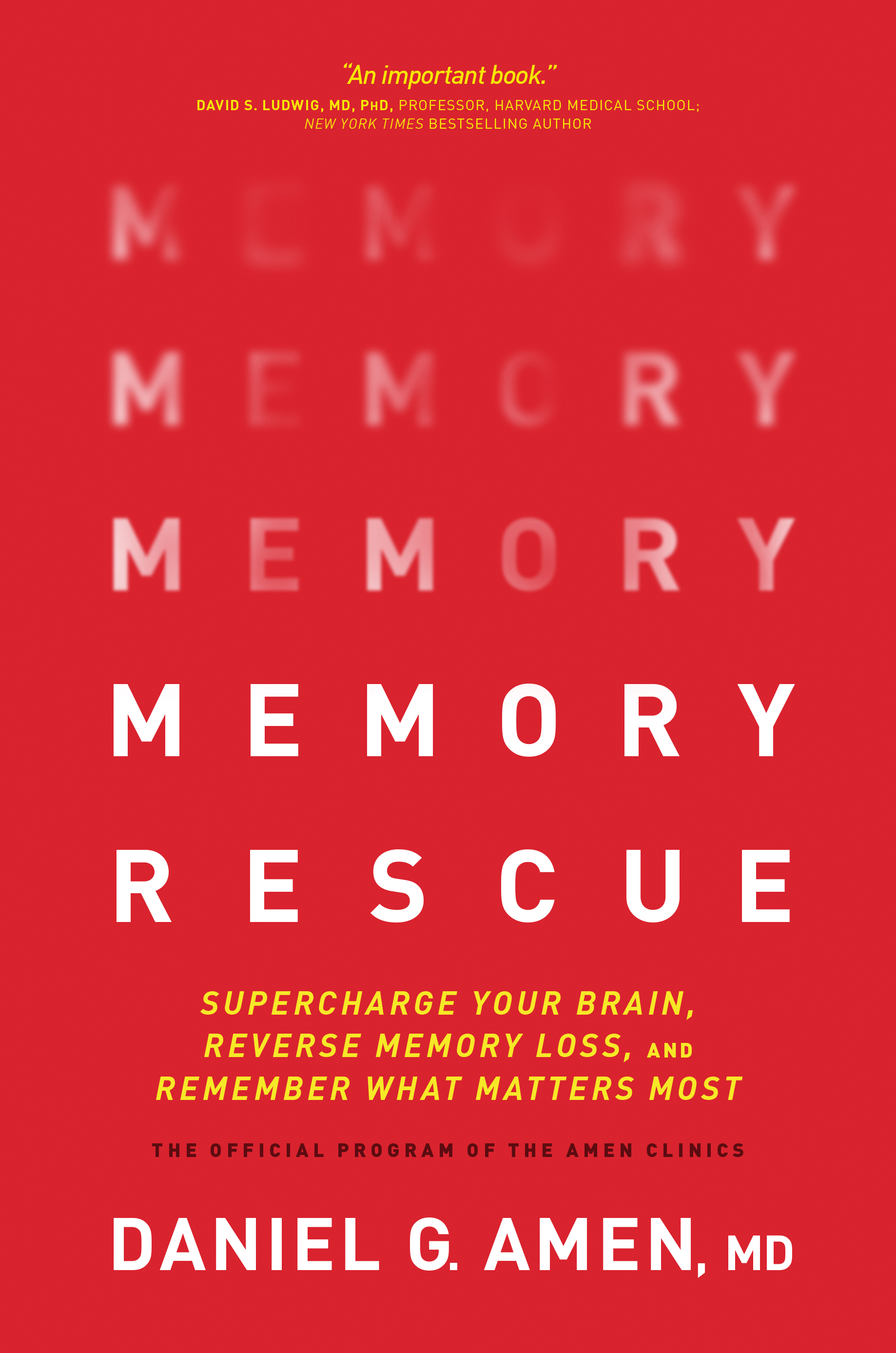 Memory Rescue By Dr Daniel G Amen (Hardback) 9781496425607