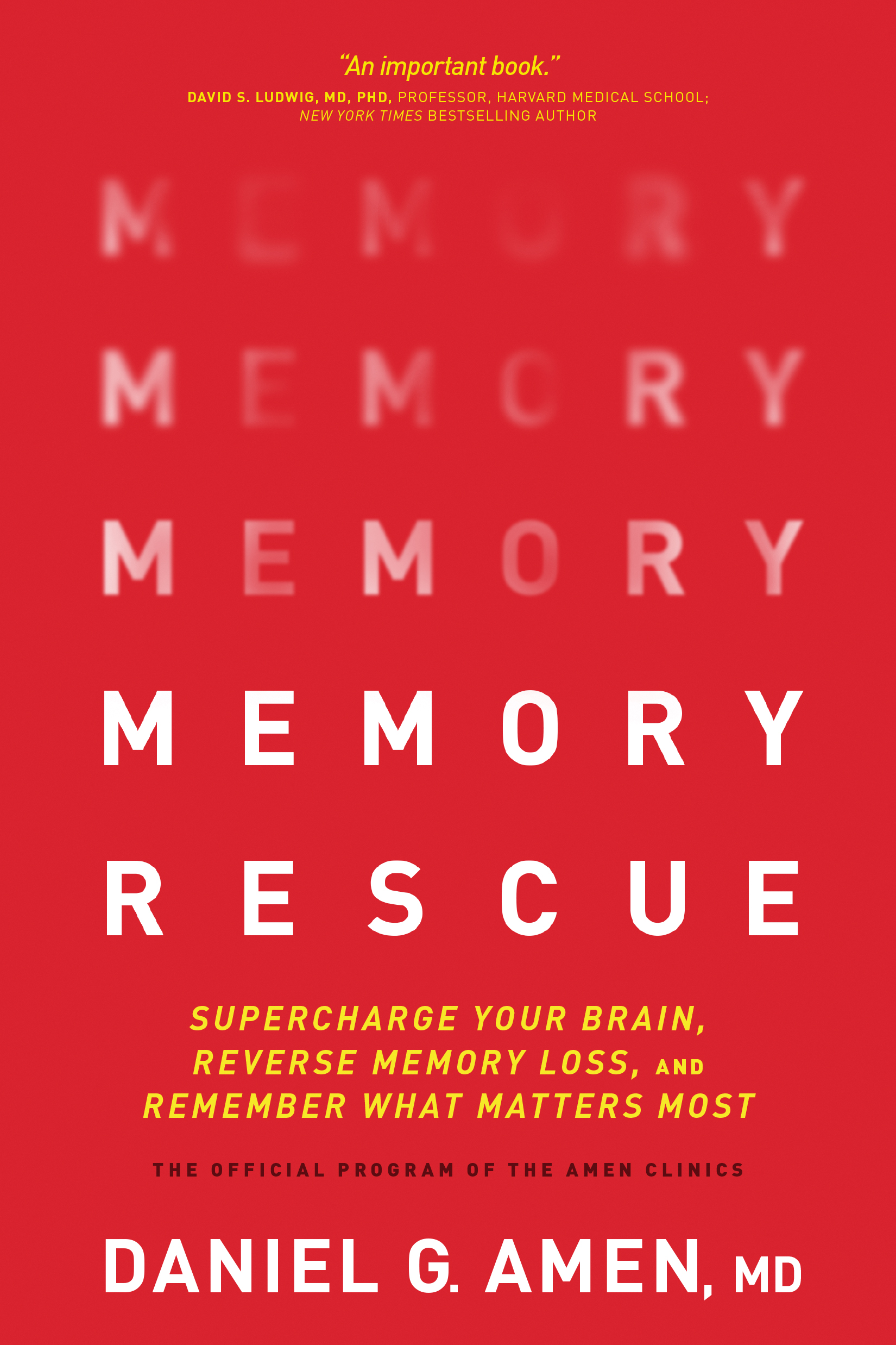 Memory Rescue By Dr Daniel G Amen (Paperback) 9781496425614