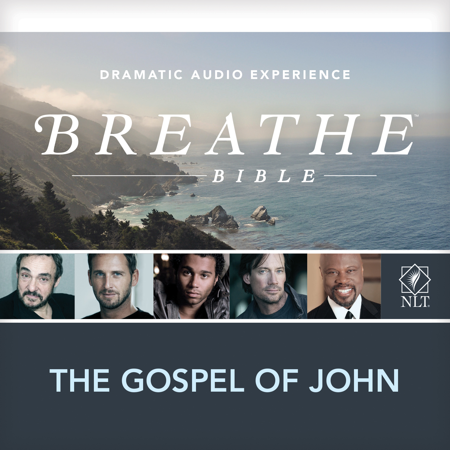 NLT Breathe Gospel of John 2CD By Tyndale House Publishers (CD)