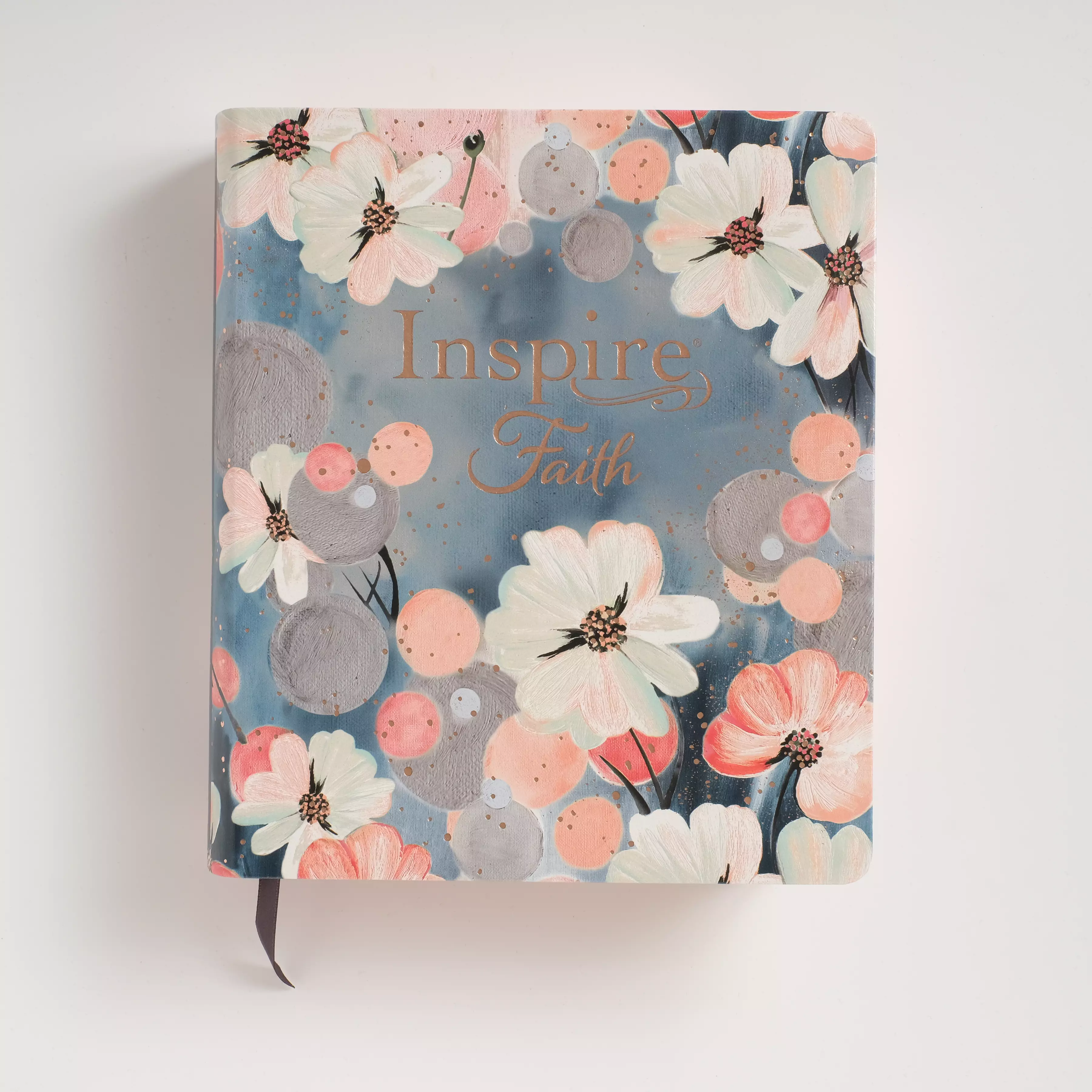 NLT DaySpring Inspire Illustrating Bible, Filament-Enabled Edition--soft  cover, mint floral garden: 9781496462640 