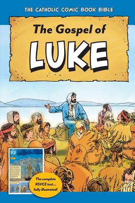 The Catholic Comic Book Bible Gospel of Luke By Tan Books (Paperback)