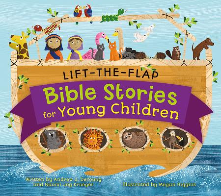 Lift-The-Flap Surprise Bible Stories (Board book) 9781506446844