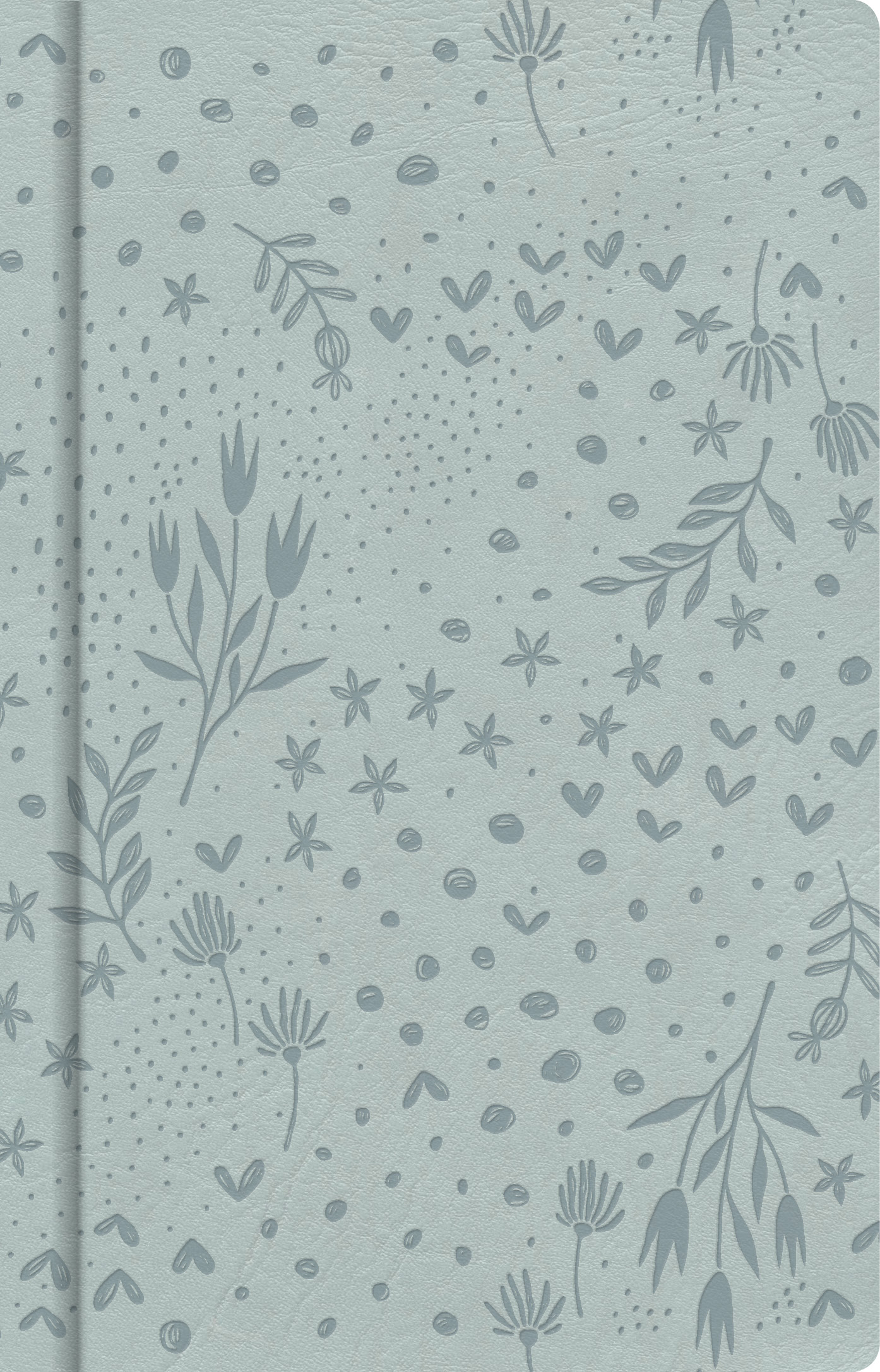 Pale Blue Floral Journal