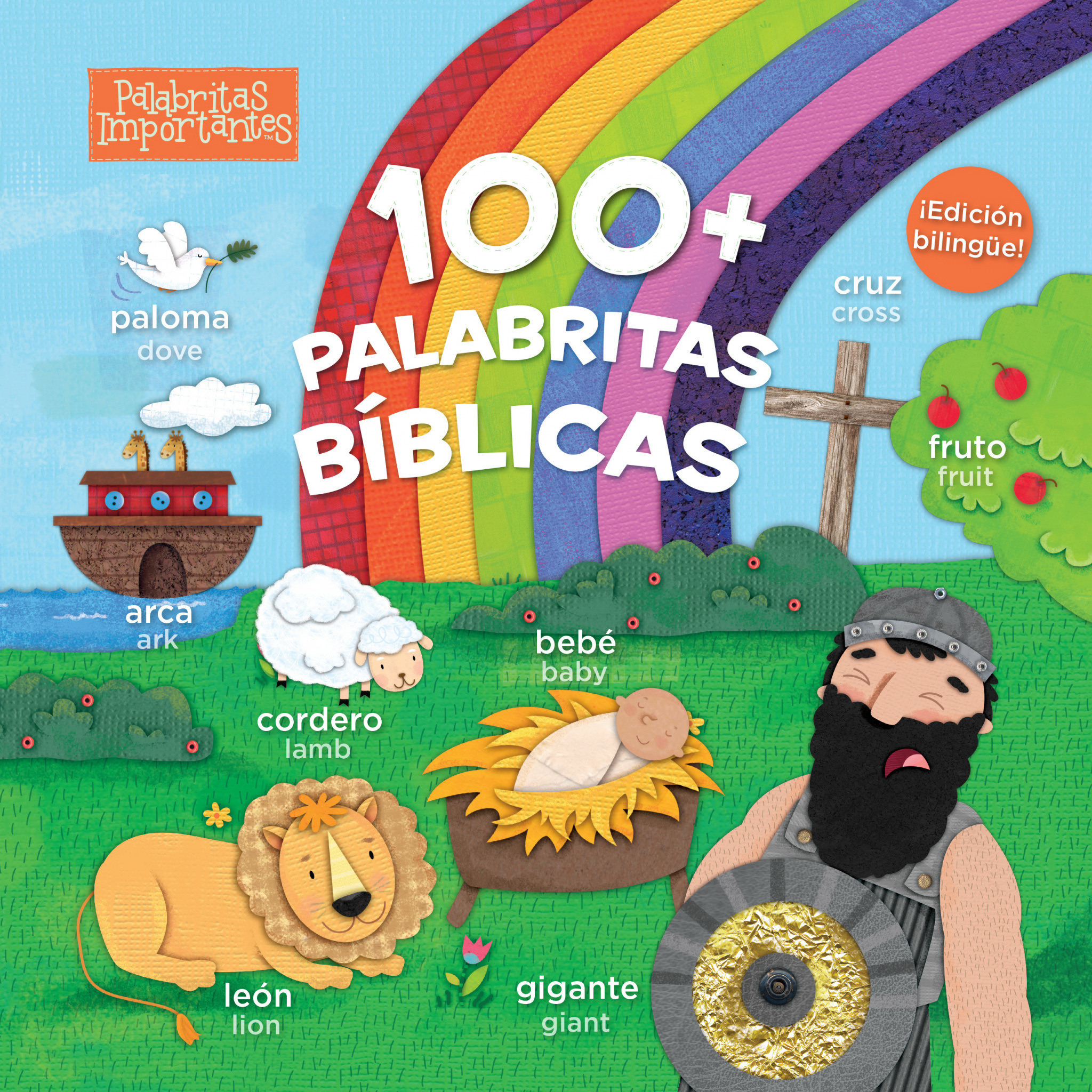 100 Palabritas B blicas edici n Biling e By B & H Espa (Board book)