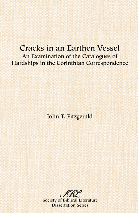 Cracks In An Earthen Vessel By John T Fitzgerald (Paperback)