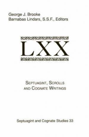 Septuagint Scrolls And Cognate Writings