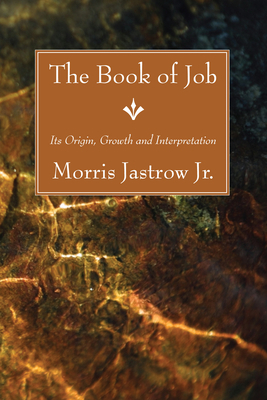 Book Of Job By Morris Jr Jastrow (Paperback) 9781556356179