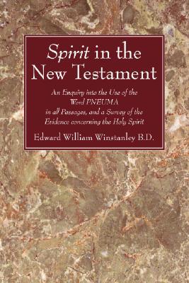 Spirit in the New Testament By Edward William Bd Winstanley