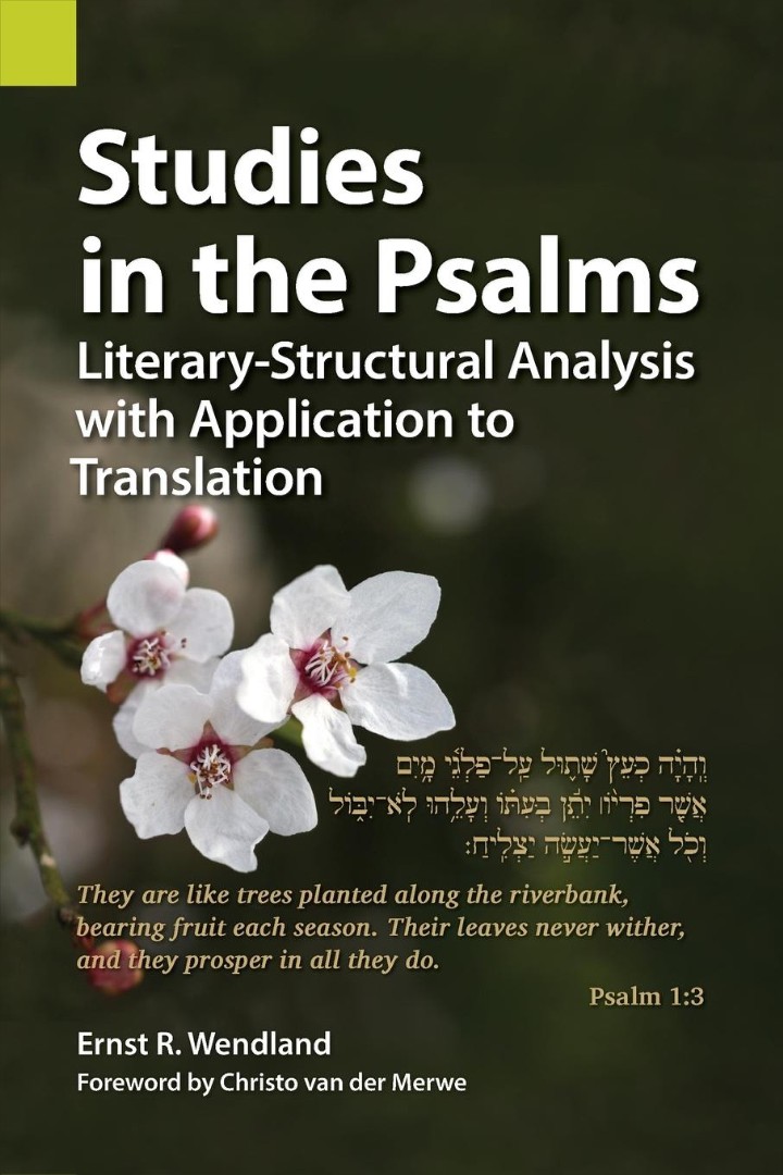 Studies in the Psalms Literary-Structural Analysis with Application t