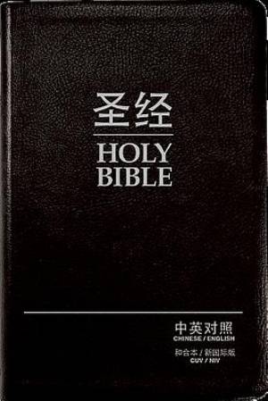 Chinese English Bible - CUV Simplified NIV Leather By Zondervan