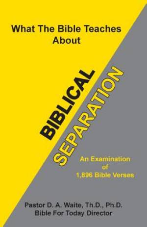 Biblical Separation