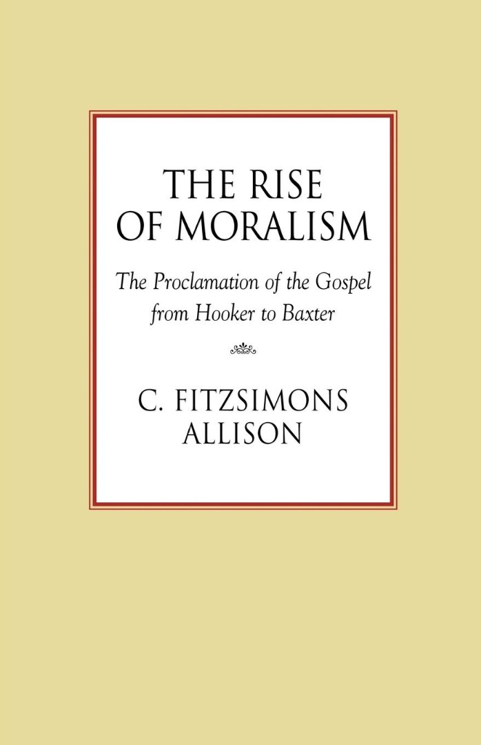 Rise Of Moralism By C Fitz Simons Allison (Paperback) 9781573832571