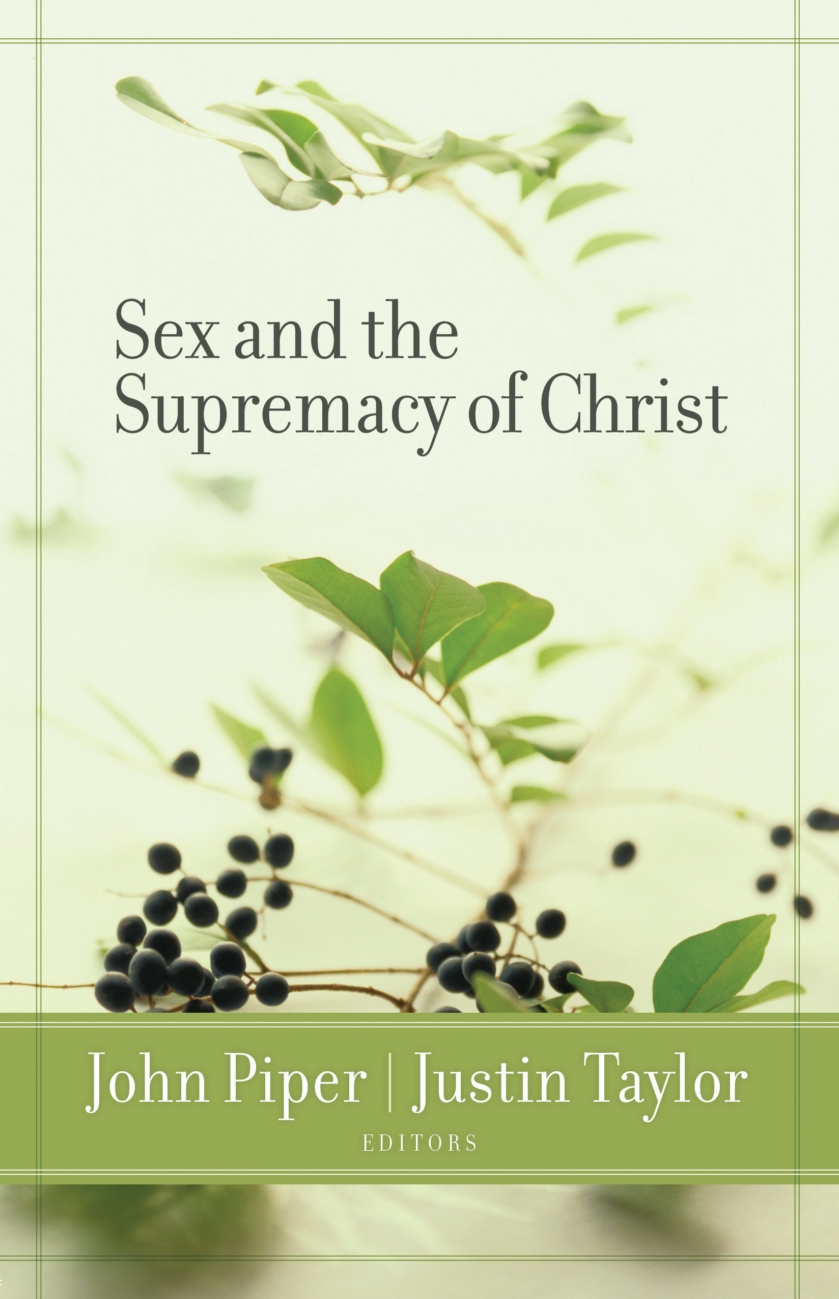 Sex And The Supremacy Of Christ By John Piper (Paperback)