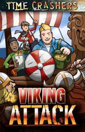 Time Crashers Viking Attack By Brewer H Michael (Paperback)