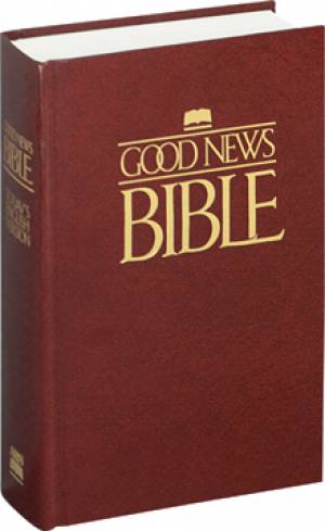 Good News Pew Bible Burgundy Hardback By Amer Bible Society (Hardback)