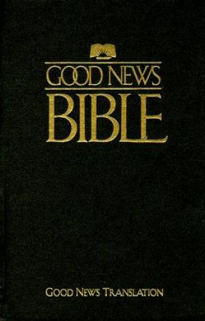 Good News Pew Bible Hardback Black By Amer Bible Society (Hardback)