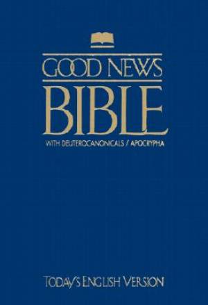 Good News Compact Catholic Bible Blue By Amer Bible Society