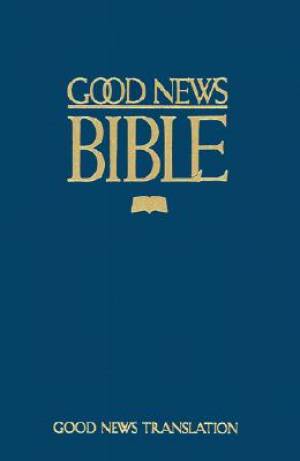 Good News Bible Large Print Blue Imitation Leather (Paperback)