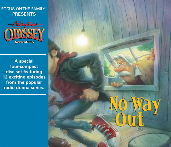 No Way Out Adventures in Odyssey #42 4CD By Aio Team (CD)