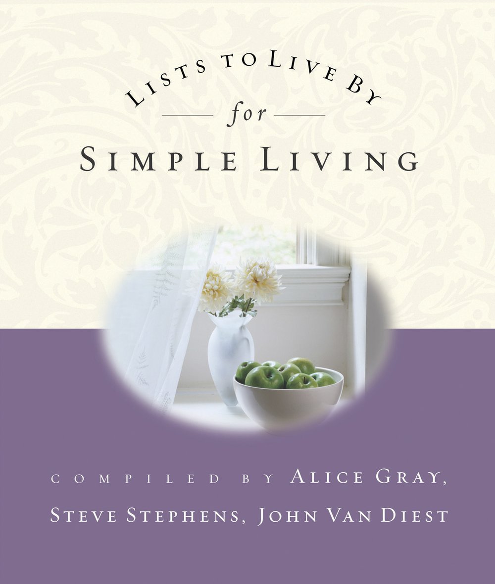 Lists to Live by for Simple Living (Paperback) 9781590520581