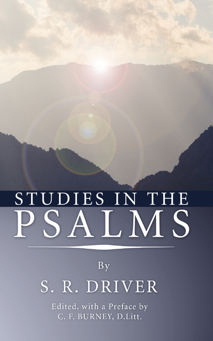 Studies in the Psalms | Free Delivery @ Eden.co.uk