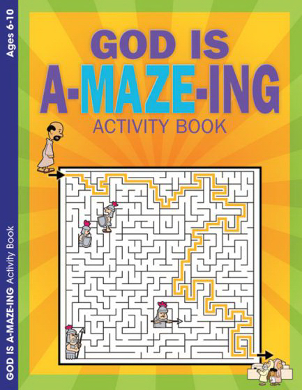 God Is A Maze Ing Activity Book By Campbell Julie (Paperback)