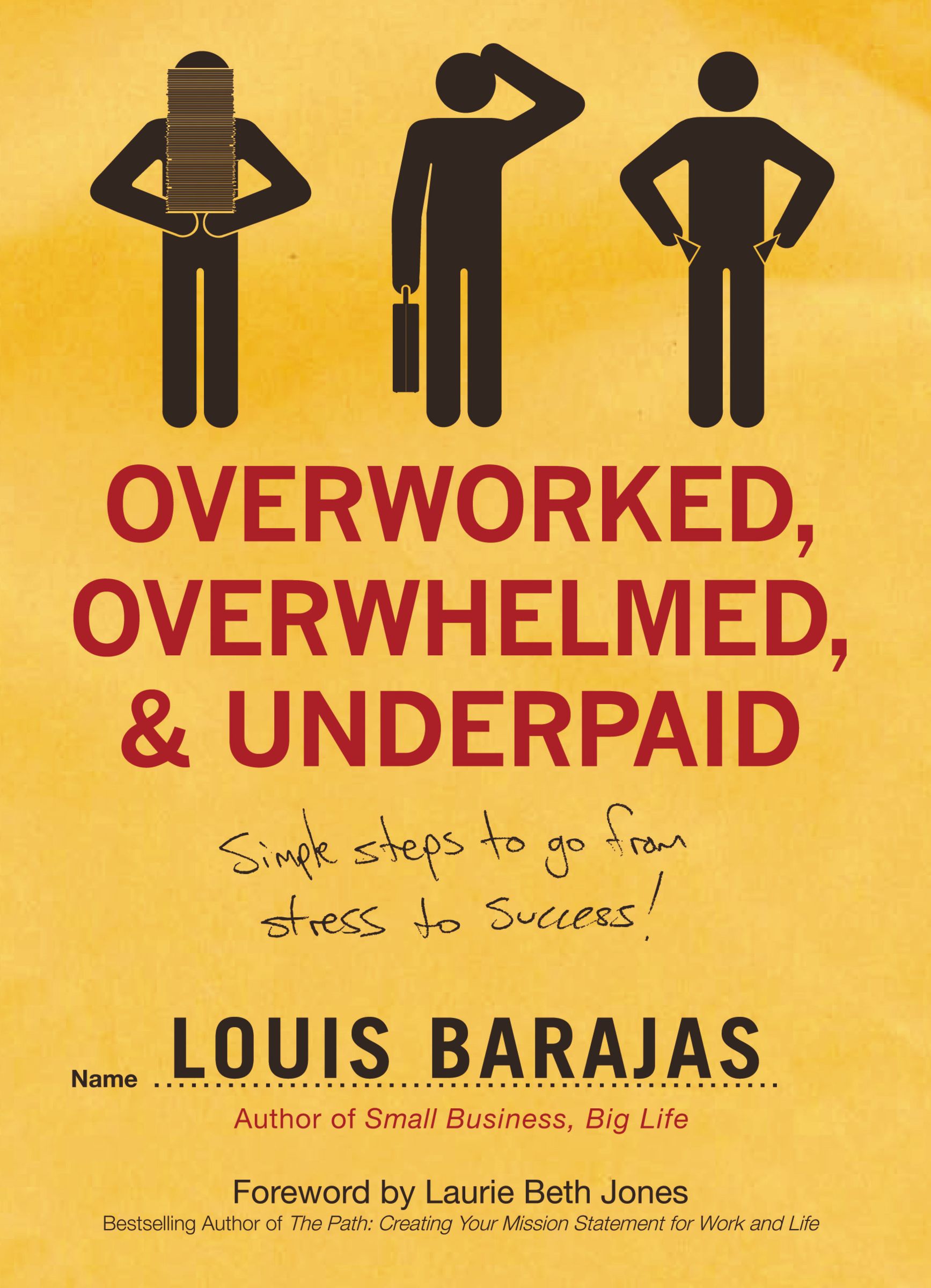 Overworked Overwhelmed & Underpaid By Louis Barajas (Hardback)