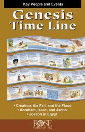 Genesis Time Line Pamphlet By Rose Publishing (Paperback)