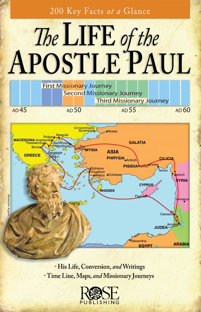 Life Of The Apostle Paul Pamphlet By Rose Publishing (Paperback)