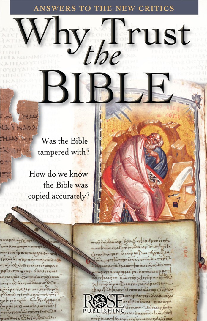 Why Trust The Bible Pamphlet By Rose Publishing (Paperback)