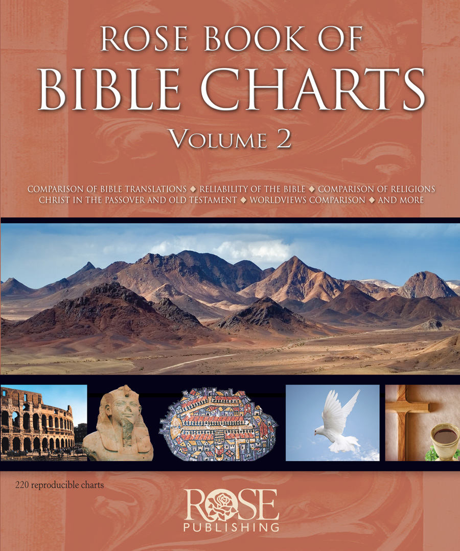 Rose Book Of Bible Charts 2 by Rose Publishing Free Delivery at Eden