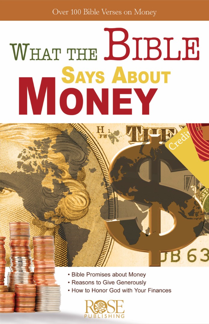 What The Bible Says About Money Pamphlet By Rose Publishing