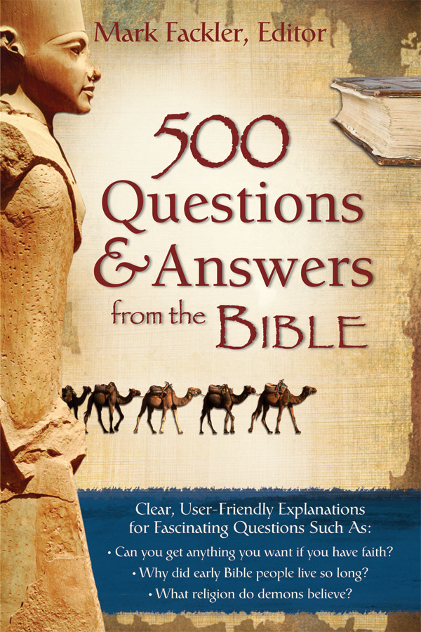 500 Q And A From The Bible By FACKLER MARK (Paperback) 9781597894739