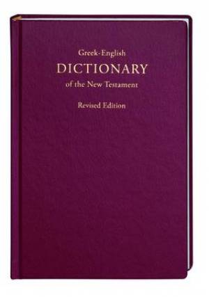 Concise Greek English Dictionary Nt By Barclay M Newman (Hardback)