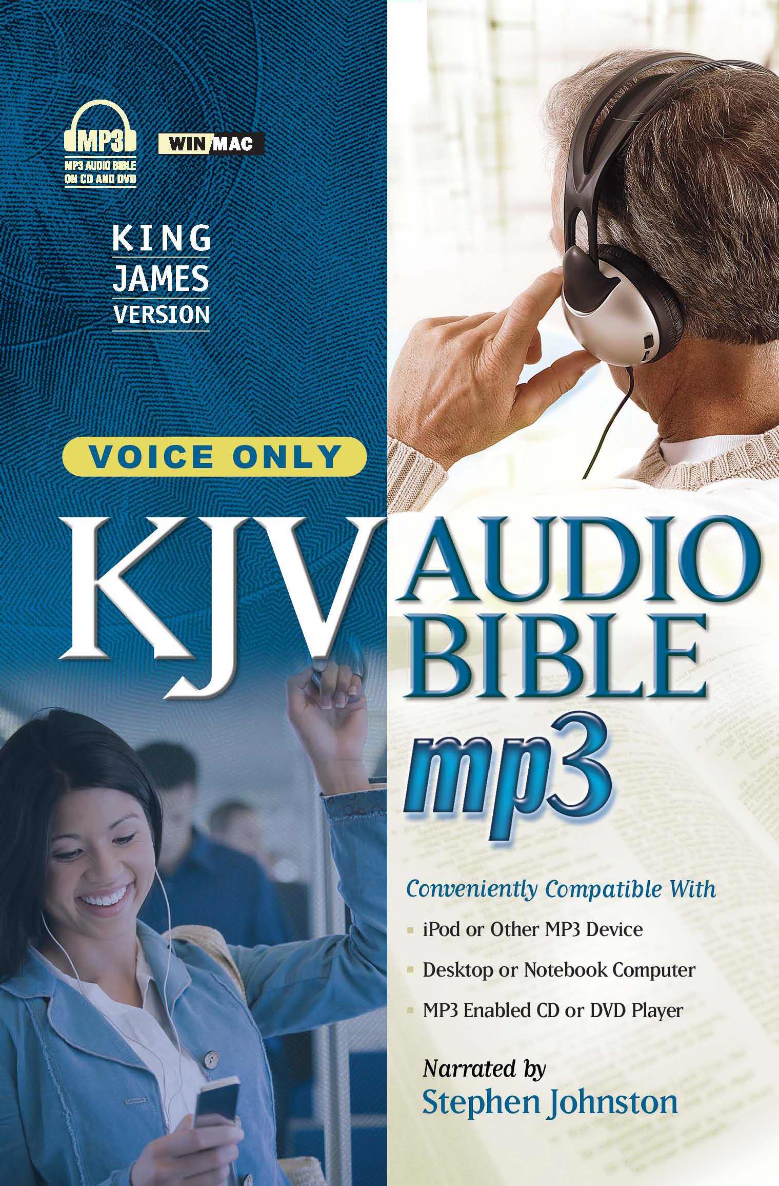 Audio Bible Voice Only By Johnston Stephen (CD) 9781598569322