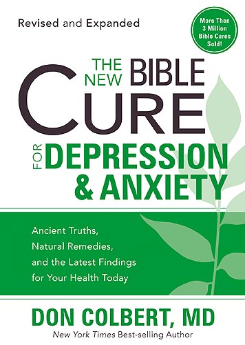 New Bible Cure For Depression & Anxiety By Don Colbert (Paperback)