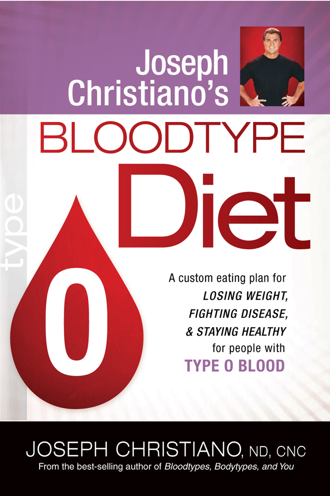 Joseph Christianos Bloodtype Diet O (Paperback) 9781599799629