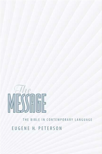 The Message Bible Ministry Edition Bible Blue Paperback Book Intro