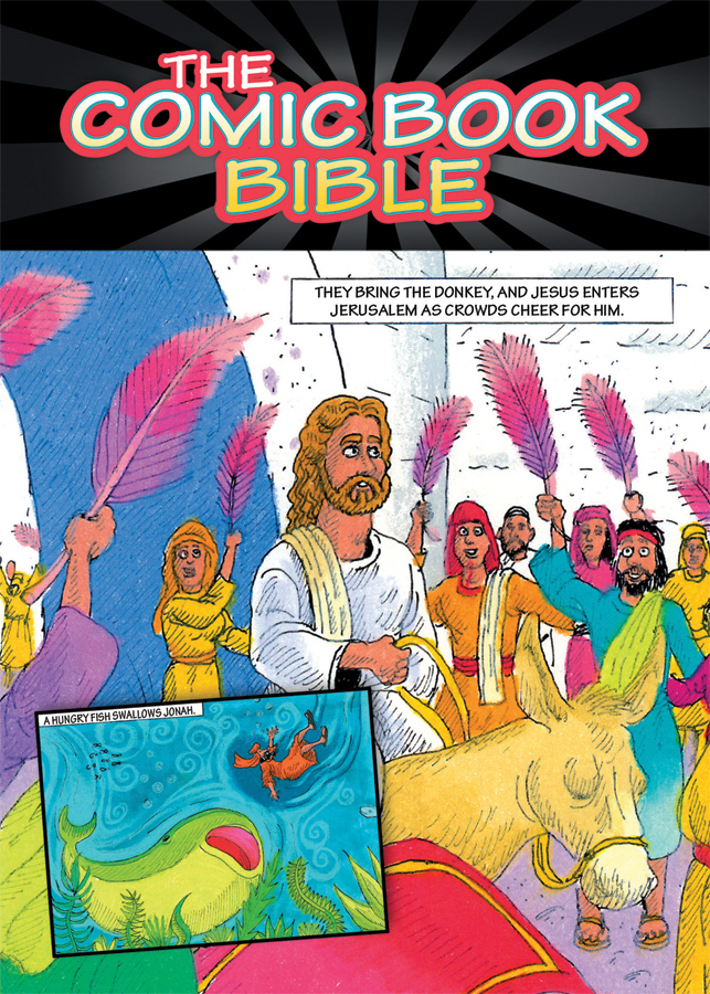 The Comic Book Bible Illustrated Paperback For Children 8-12 New Ed