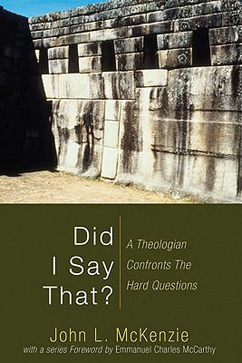 Did I Say That A Theologian Confronts the Hard Questions (Paperback)