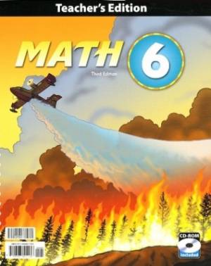 Math 6 Teachers Edition With CD 3rd Ed By BJU Press (Paperback)