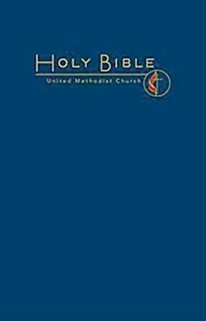 CEB Common English Pew Bible Navy UMC Emblem By Common English Bible