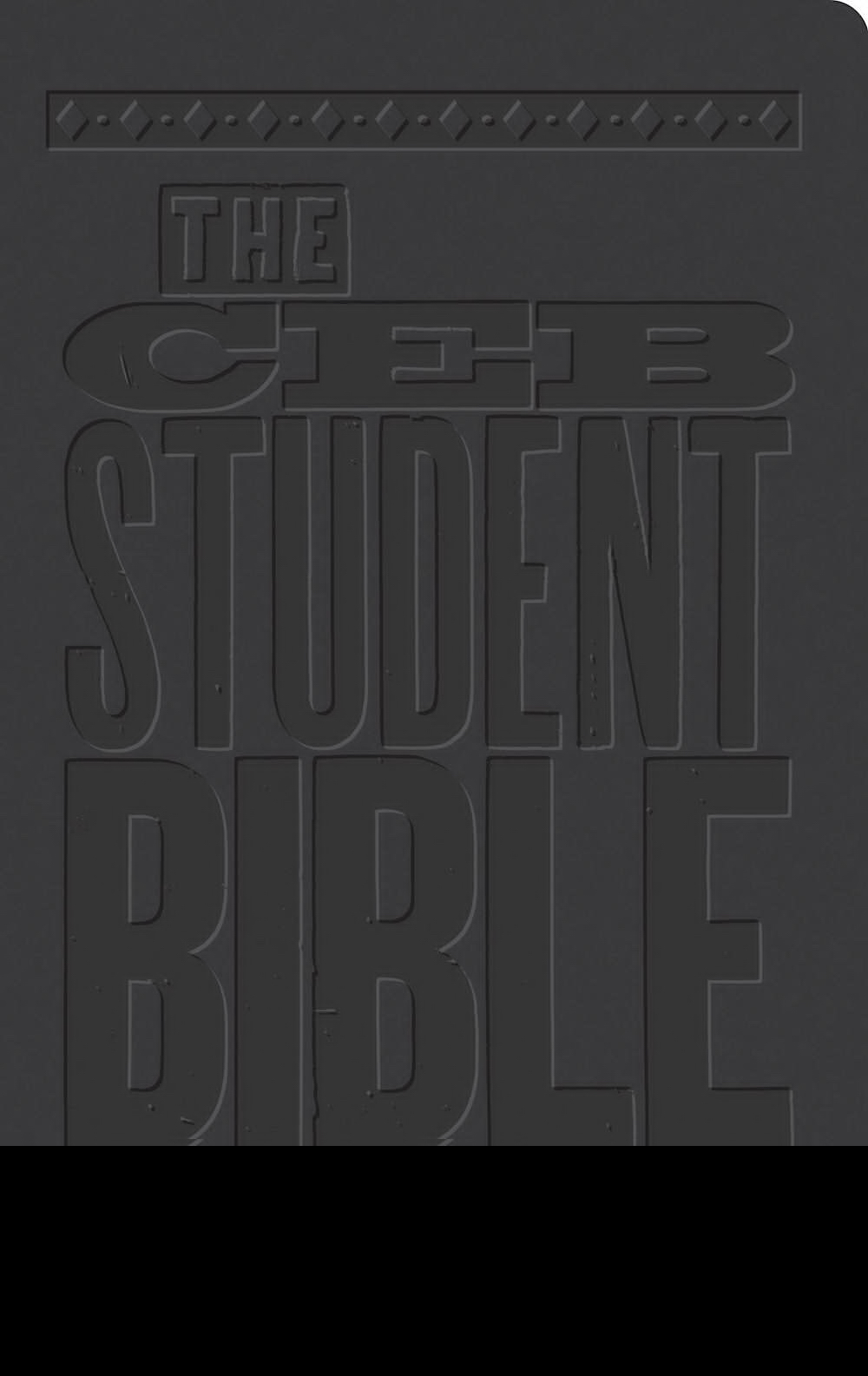 The Ceb Student Bible Black Decotone