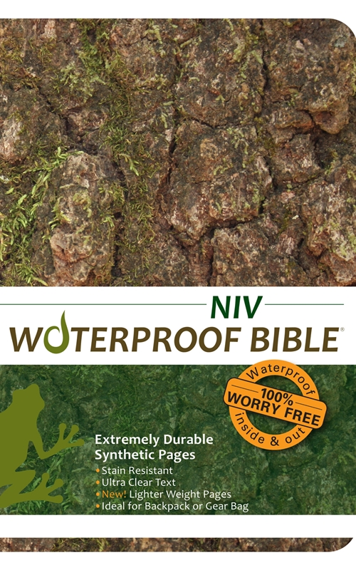 NIV Waterproof Bible Camo Paperback By Bardin & Marsee (Paperback)