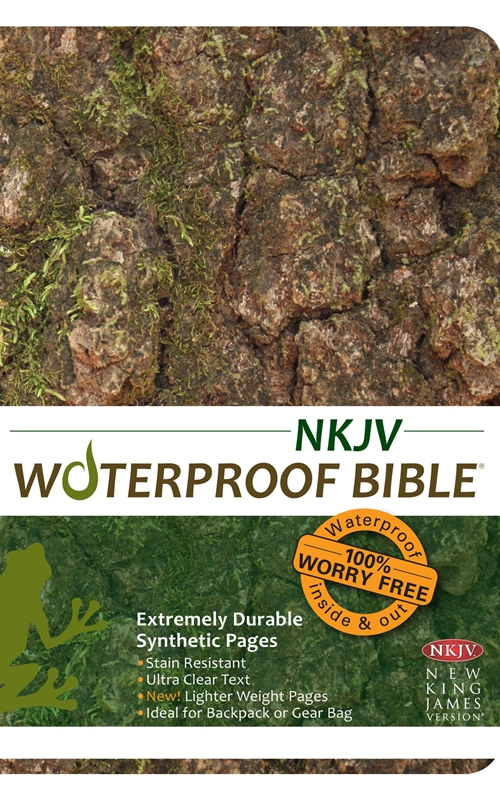 NKJV Waterproof Bible Camouflage By Bardin & Marsee 9781609690212