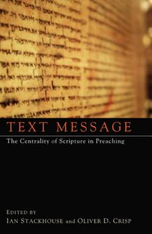 Text Message By Stackhouse Ian Crisp Oliver D Long Thomas G