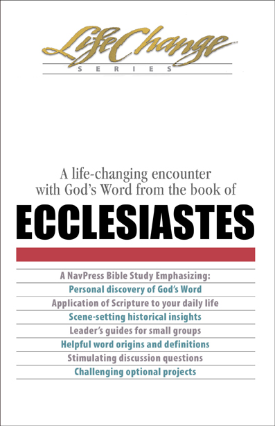 Ecclesiastes By The Navigators (Paperback) 9781615217359