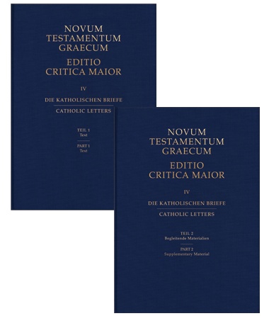 Catholic Letters By Institute NT Textual Research (Hardback)