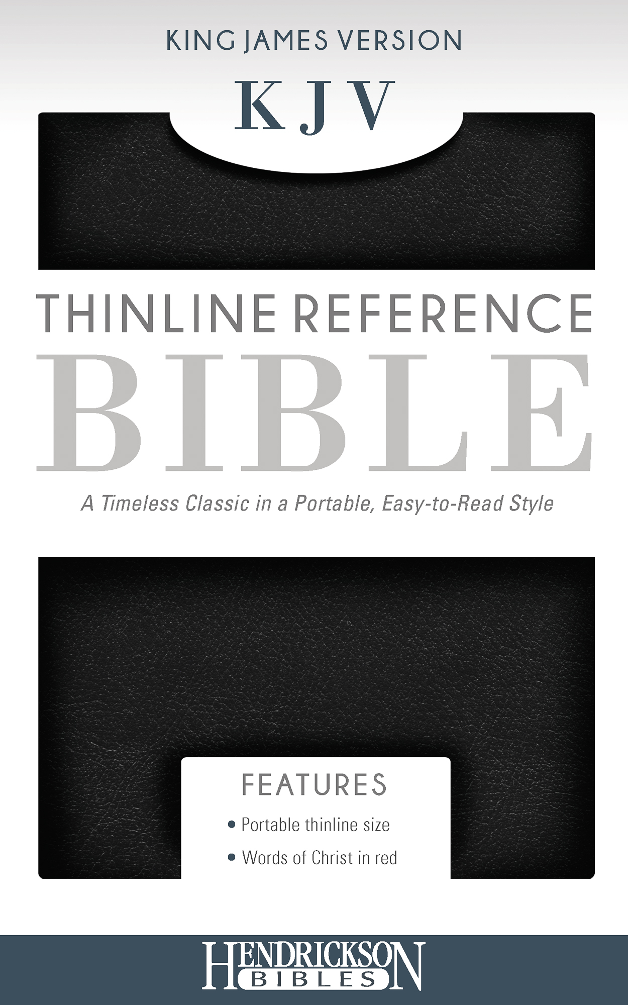 KJV Thinline Bible By Hendrickson Bibles (Leather) 9781619709591